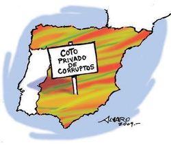La corrupción española no es un accidente sino una conspiración