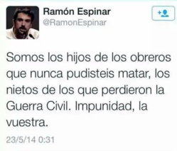 Nietos rebeldes, pero llenos de odio