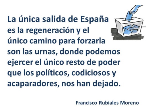 Carta a un ciudadano confundido, que cree que el pueblo es tan responsable como los políticos del drama español