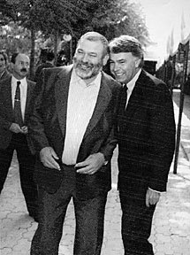 Felipe González y Jacinto Pellón, su hombre de confianza en Expo 92