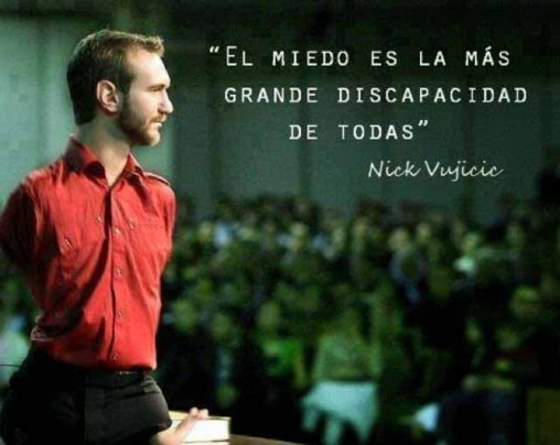 Luchar contra el miedo es la clave para ser libres y mejorar el mundo Luchar contra el miedo es la clave para ser libres y mejorar el mundo
