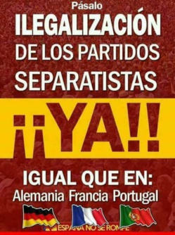 España medita si debe ilegalizar los partidos independentistas España medita si debe ilegalizar los partidos independentistas