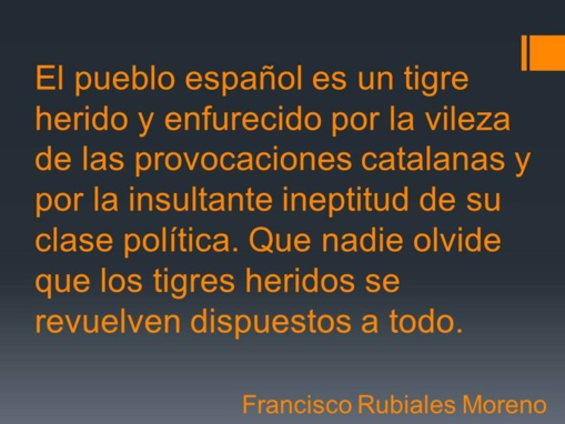 Los españoles, dominados por desalmados y rehenes de nuestra cobardía Los españoles, dominados por desalmados y rehenes de nuestra cobardía