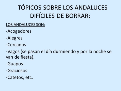 Andalucía provoca risas y chistes Andalucía provoca risas y chistes