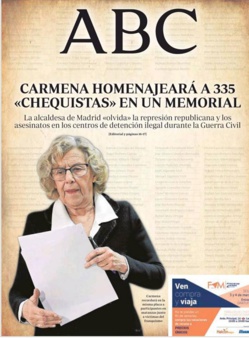 LOS CHEQUISTAS DE CARMENA LOS CHEQUISTAS DE CARMENA