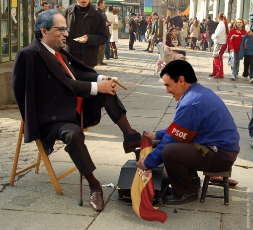 La servidumbre ante sus socios antiespañoles exaspera a la ciudadanía La servidumbre ante sus socios antiespañoles exaspera a la ciudadanía