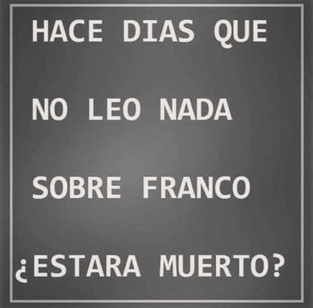 Los herederos del Frente Popular derrotado en 1939 quieren desenterrar a Franco para humillar a los vencedores Los herederos del Frente Popular derrotado en 1939 quieren desenterrar a Franco para humillar a los vencedores