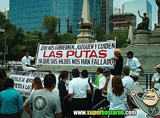 Manifestación en México DF