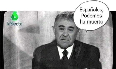 Imagen sobre el desastre de Podemos que circula por Internet Imagen sobre el desastre de Podemos que circula por Internet