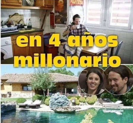 Pablo Iglesias, el mayor desastre político de la España actual Pablo Iglesias, el mayor desastre político de la España actual