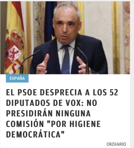 El fraude de la "Higiene democrática" El fraude de la "Higiene democrática"