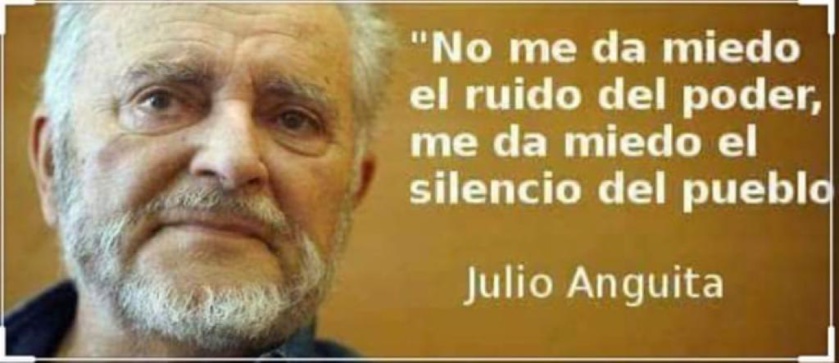 Descansa en paz, Julio. Contigo se va la izquierda respetable y se queda la morralla Descansa en paz, Julio. Contigo se va la izquierda respetable y se queda la morralla