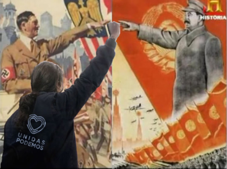 Nazis y comunistas, dos aberraciones igualmente antidemocráticas Nazis y comunistas, dos aberraciones igualmente antidemocráticas