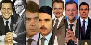 Presidentes del gobierno españoles desde 1978