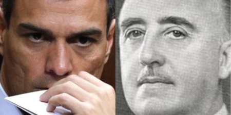 La lucha de los españoles contra dos sátrapas: "Contra Franco" y "contra Sánchez"