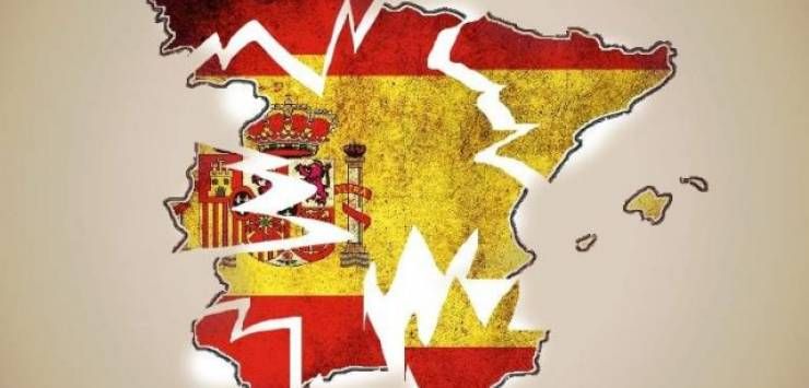 Nuestros insensatos dirigentes están consiguiendo partir España