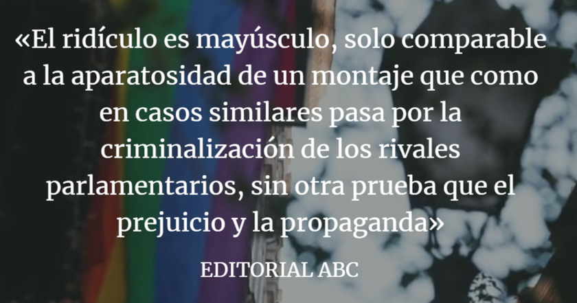 Odio, bajeza y ridículo Odio, bajeza y ridículo