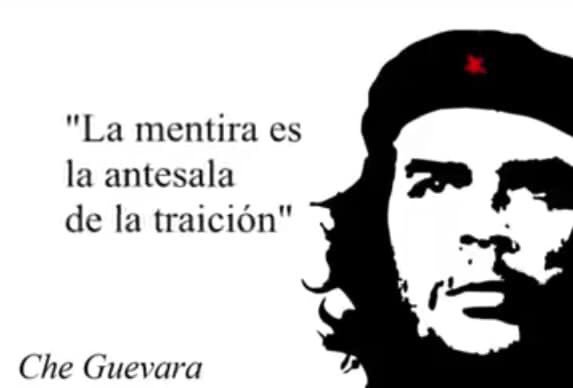 Si la mentira es la antesala de la traición, como dijo el "Che", el poder político español es refugio de traidores