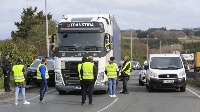 Piquetes en la huelga de transportes Piquetes en la huelga de transportes
