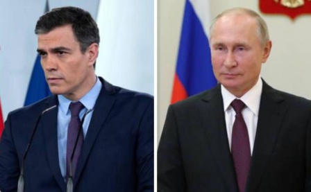 Putin y Sánchez, dos sátrapas en el poder Putin y Sánchez, dos sátrapas en el poder