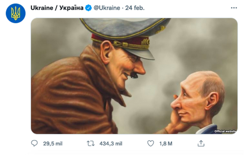 La de Ucrania es la primera gran guerra donde la propaganda es más importante que los aviones, tanques y misiles