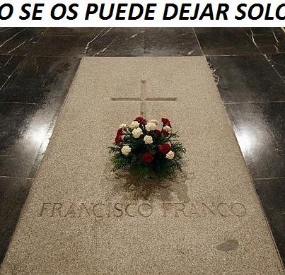 Ya va siendo hora de que se muera Franco