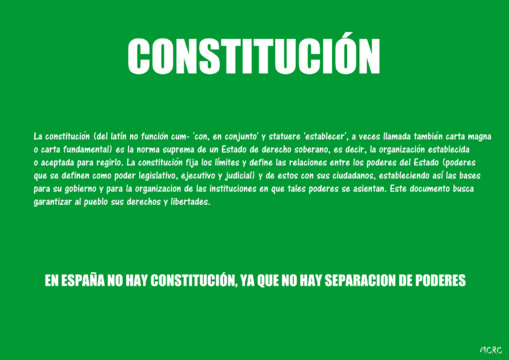 La Constitución de 1978 es un fracaso La Constitución de 1978 es un fracaso