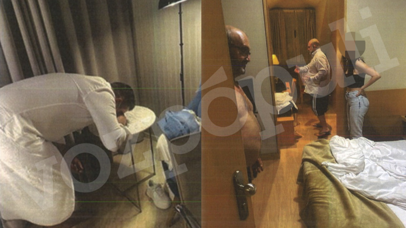 Una de las imágenes escandalosas, de putas y cocaína, del escándalo socialista del Tito Berni Una de las imágenes escandalosas, de putas y cocaína, del escándalo socialista del Tito Berni