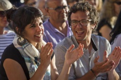Alcalde "Kichi" y Teresa, jefa de Podemos en Andalucía