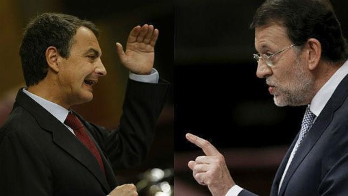 Rajoy y Zapatero, los grandes culpables de la degradación española