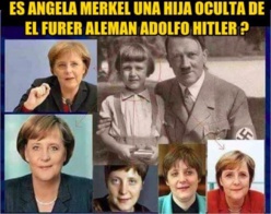 Una imagen de la campaña contra la dureza de Merkel en Internet Una imagen de la campaña contra la dureza de Merkel en Internet