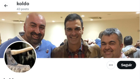 Esta imagen con el corrupto Koldo acorrala y angustia a Pedro Sánchez. Esta imagen con el corrupto Koldo acorrala y angustia a Pedro Sánchez.