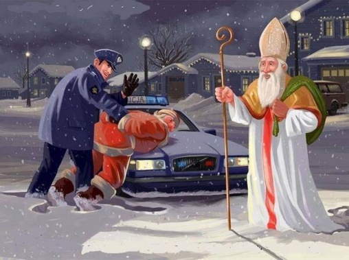 Santa Claus ha sido arrestado
