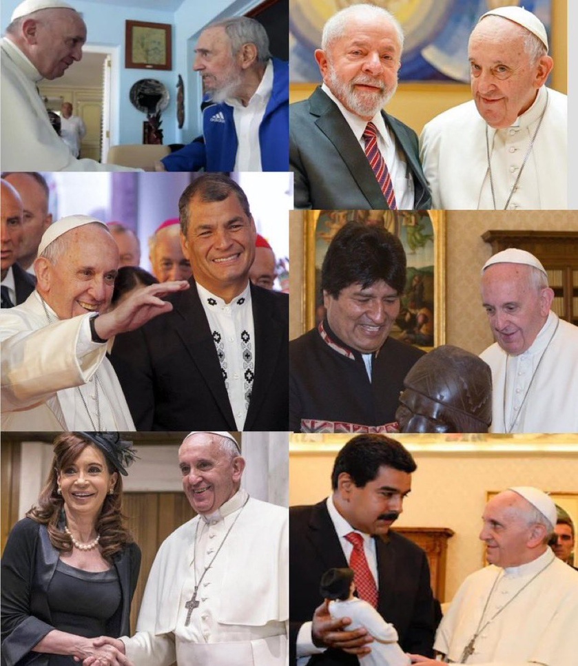 Francisco se fue sin pedir perdón a los pueblos aplastados por el socialismo Francisco se fue sin pedir perdón a los pueblos aplastados por el socialismo