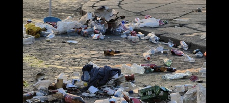 Las huellas de los culés en Sevilla Las huellas de los culés en Sevilla