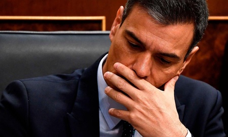 La imagen de un fracasado, incapaz hasta de aprobar un presupuesto La imagen de un fracasado, incapaz hasta de aprobar un presupuesto