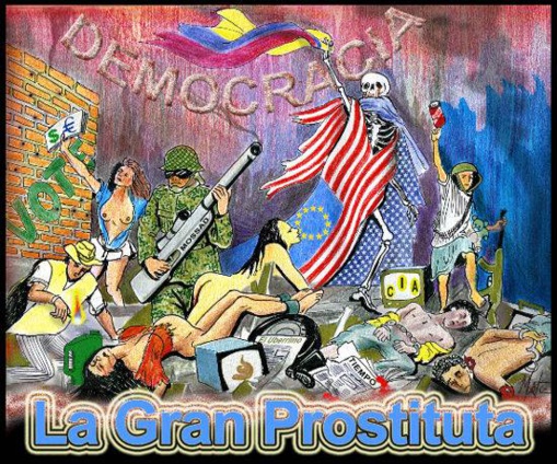 La democracia prostituida por los políticos La democracia prostituida por los políticos
