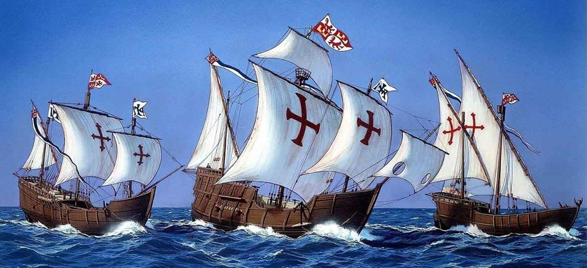 Las tres naves de Colón. España conquistó el mundo bajo la cruz Las tres naves de Colón. España conquistó el mundo bajo la cruz