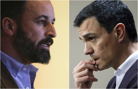 Abascal y la nueva derecha avanzan; Sánchez y la izquierda retroceden. Abascal y la nueva derecha avanzan; Sánchez y la izquierda retroceden.