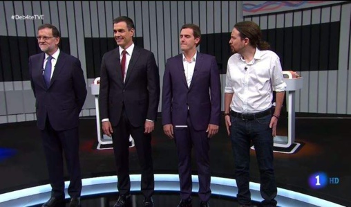 Un triste debate de mediocres para ciudadanos subnormales Un triste debate de mediocres para ciudadanos subnormales