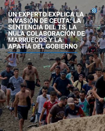 Marruecos invade España y Europa a través de Ceuta
