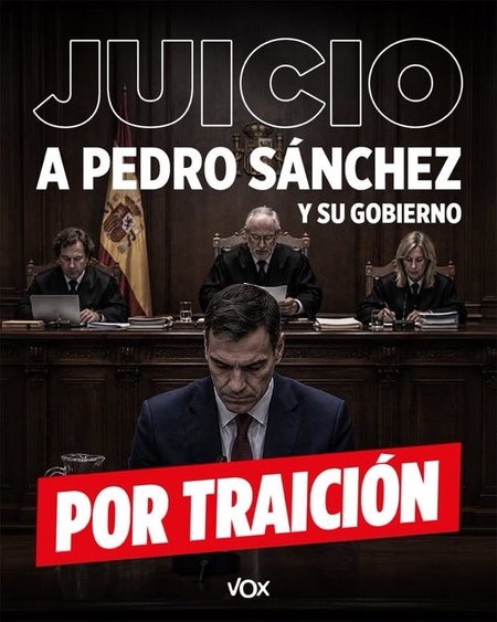 Hay miles de imágenes y mensajes en las redes que acusan de "Traición" a Sánchez y su gobierno"