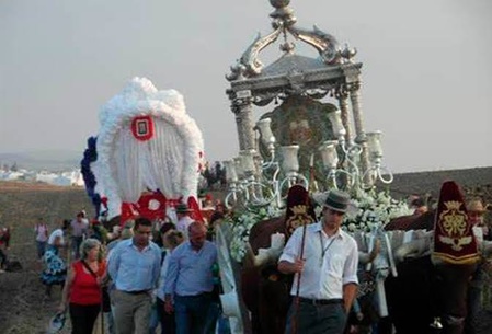 Virgen de las Montañas en romería