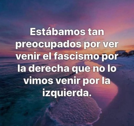 La izquierda española es más fascista que VOX La izquierda española es más fascista que VOX