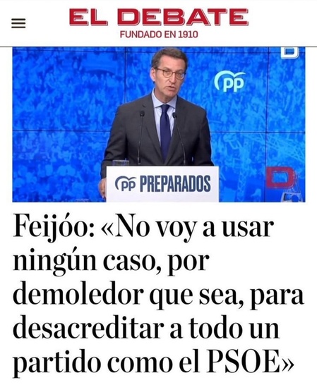 Esto no se debe decir jamás. Resta credibilidad, votos y degrada.