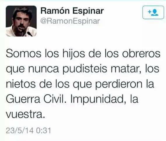 Nietos rebeldes, pero llenos de odio