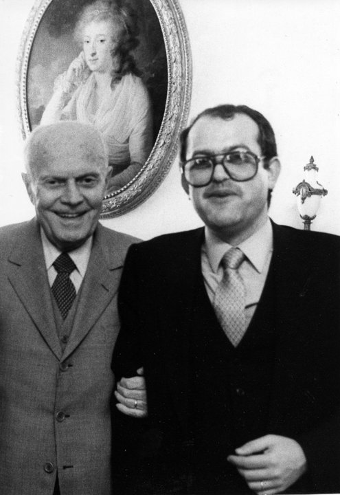 Sandro Pertini y Francisco Rubiales