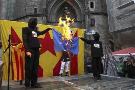La orgía catalana del odio