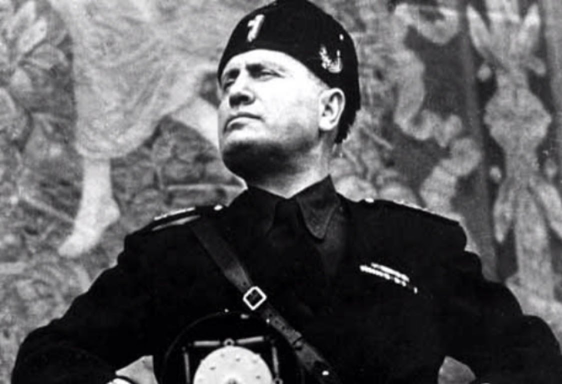El duce Mussolini