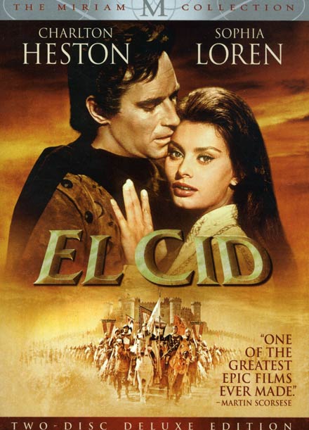 La película "El Cid" es el modelo a seguir.